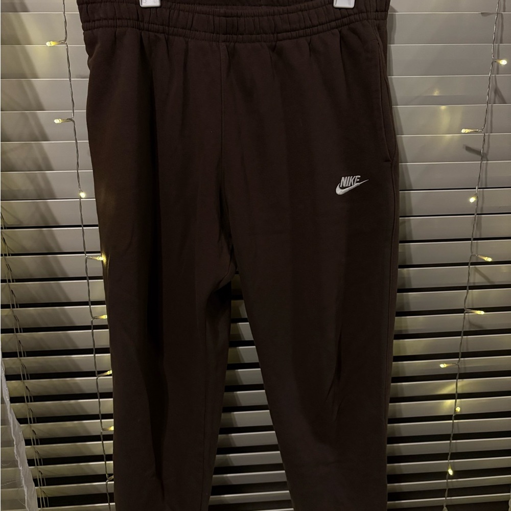 Nike Black Sweatpants with Tapered Ankle Design